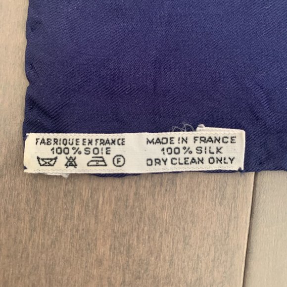 HERMES Les Tambours 100% Silk Scarf + Box - Picture 5 of 10